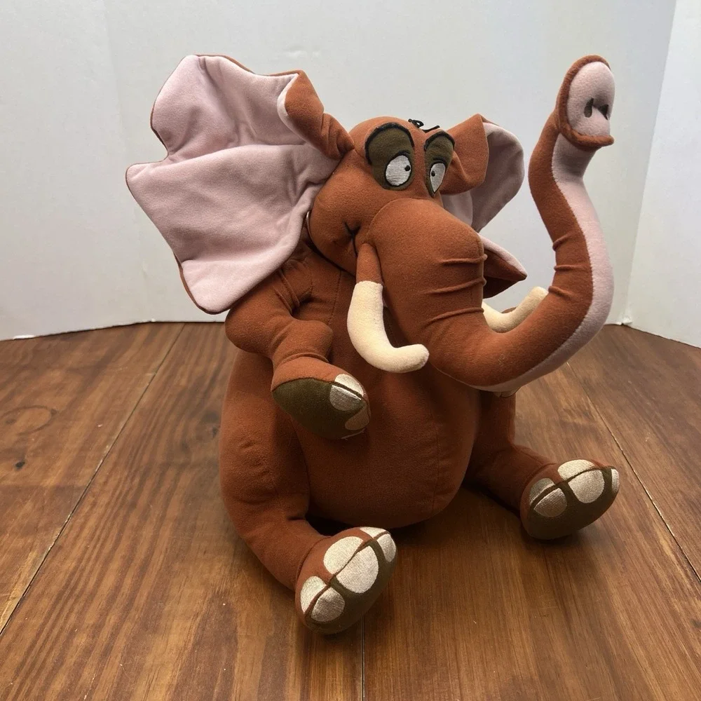 Vintage Disney Tarzan Tantor Plush 1999 Elephant Stuffed Doll Toy